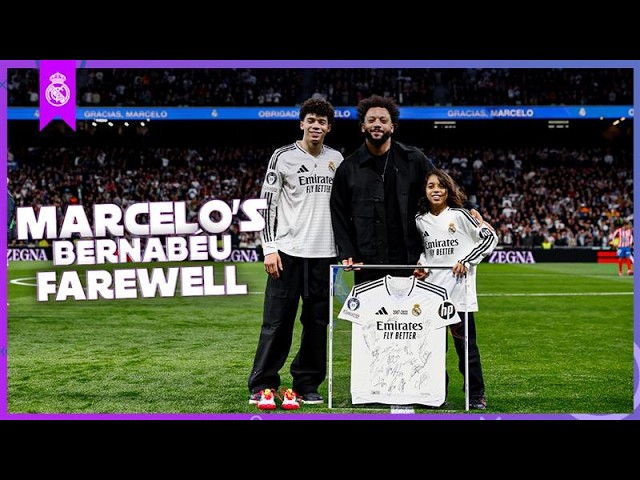 MARCELOS'S BERNABÉU FAREWELL! | Real Madrid