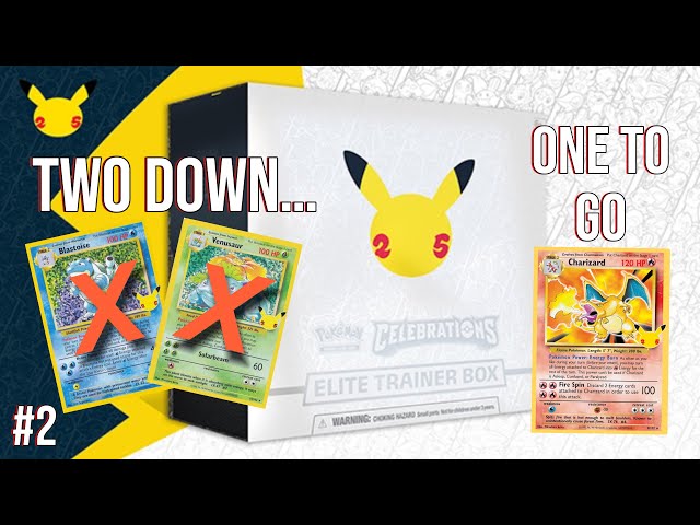 Pokèmon 25th Anniversary Celebrations ETB (Beautiful cards!)