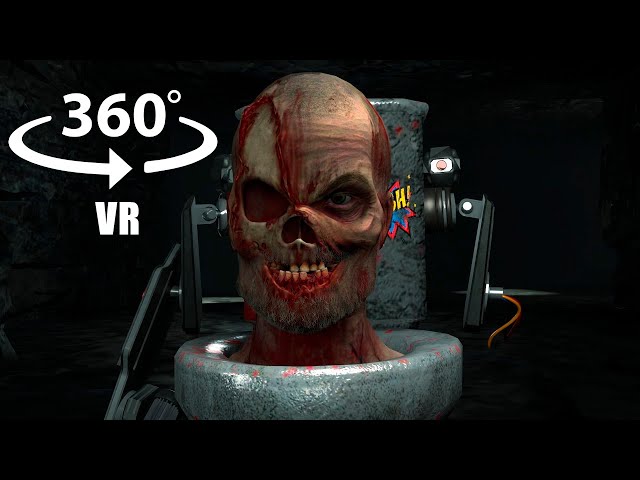 360º VR skibidi toilet zombie universe 37 ( New Virus)