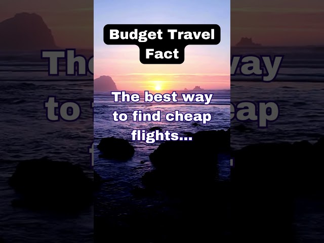 Budget Travel Fact #traveltips  #travelhacks  #budgettraveltips