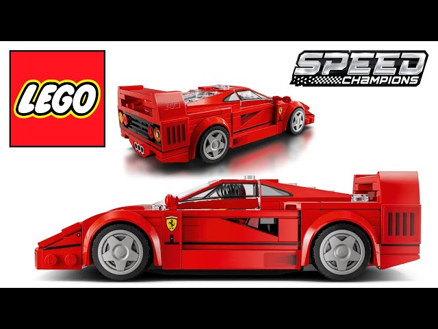 The Coolest LEGO Speed Champions Ferrari F40 Supercar 76934 A Must-See Set! 🧱🚗