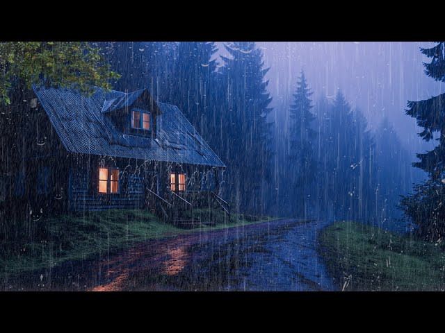 Heavy Rain To Sleep Immediately - Let The Sound Of Rain Wash Away Your Sadness Tonight - Relax, ASMR