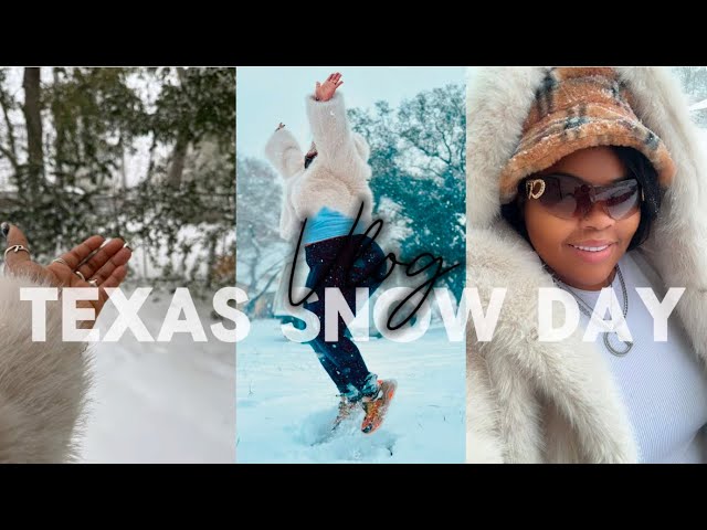 Vlog | Texas Snow Blizzard?? | TikTok shook the table! | Selling my iPhone15 Pro with TikTok on it