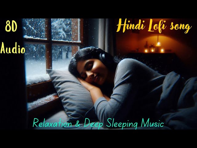 Sardi Ki Aahat | 8D Songs | Hindi Lofi Song | Winter song | Sleeping Relaxation Study | #song #lofi