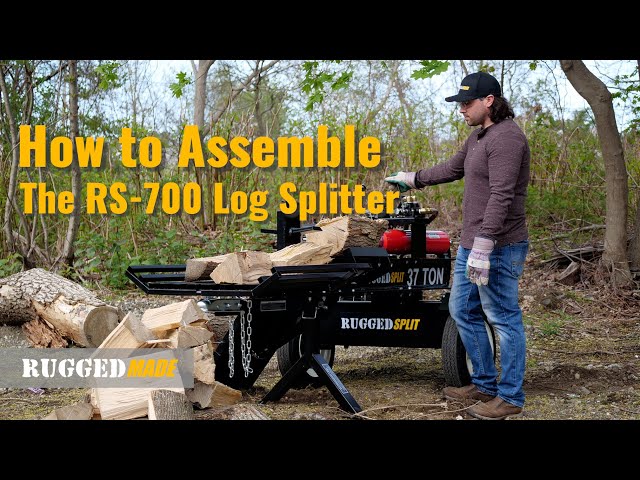 Unboxing and Assembling the RuggedSplit 700-Series Log Splitter