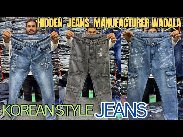 Hidden Korean Style Jeans Manufacturer In Wadala Mumbai | Premium Funky & Trendy Jeans Manufacturer