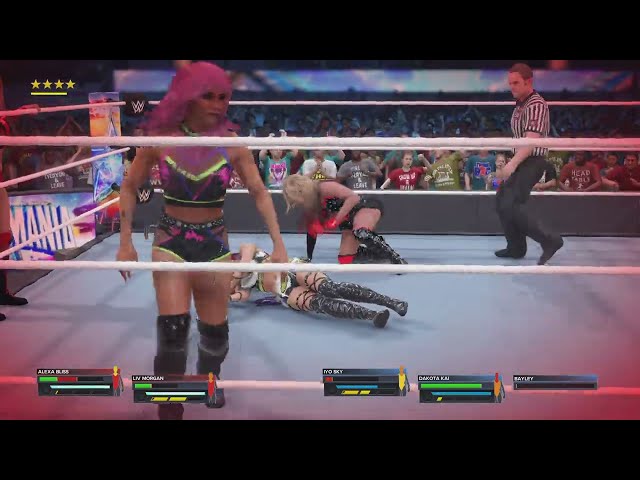 WWE 2K23 | WRESTLEMANIA | Damage CTRL vs Liv n Bliss