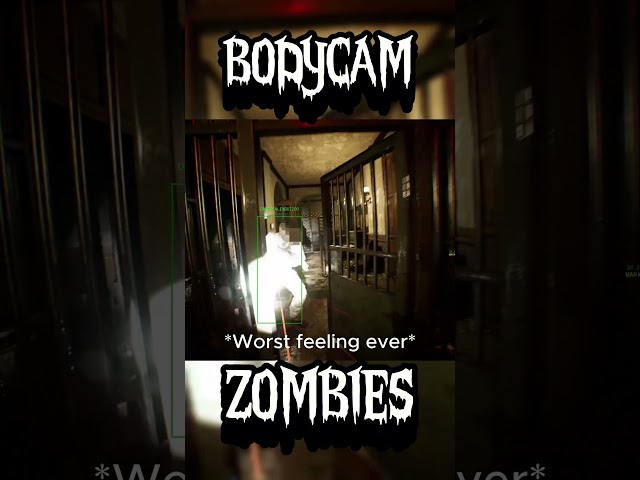 WHEN SHTF IN BODYCAM ZOMBIES #bodycam #bodycamgame #bodycamgameplay #steam #unrealengine #fyp #scary