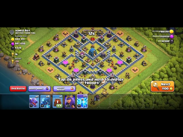 Clash of clans।।decent loot।। gameplay।।let's play