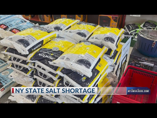 New York State has a rock salt shortage