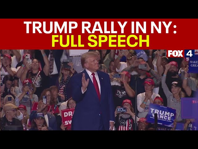 Trump Rally in Long Island: FULL SPEECH