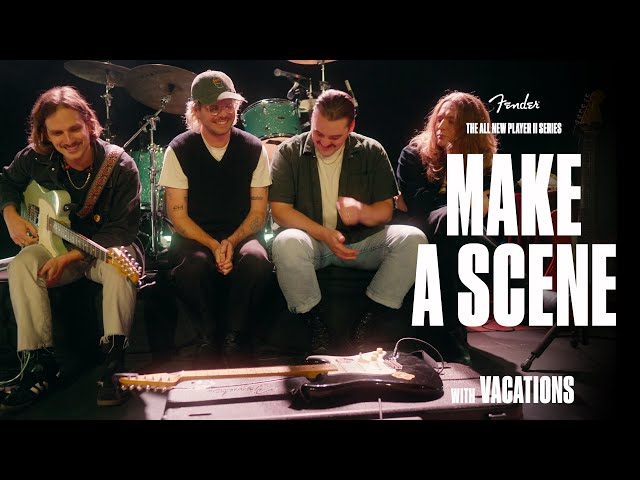 Make A Scene with Vacations | Player II Series | Fender