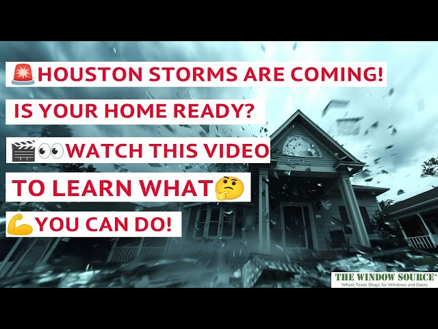 Hurricane Proof Windows & Impact Resistant Glass || Window Source Houston, Texas