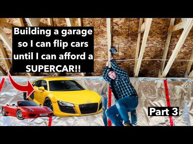 Garage Build! Part 3! Inside is DONE!