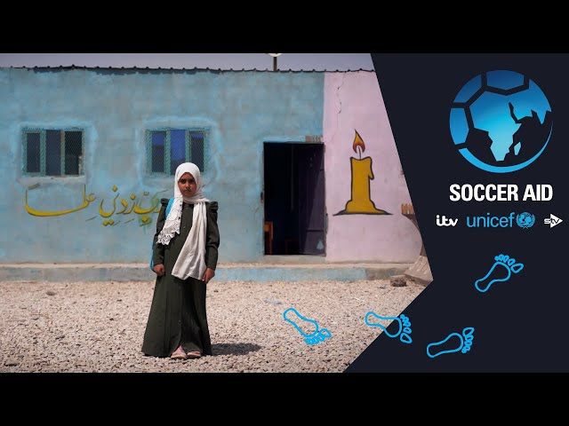 Eddie Izzard introduces us to Raghad and her story of living in conflict in Yemen.