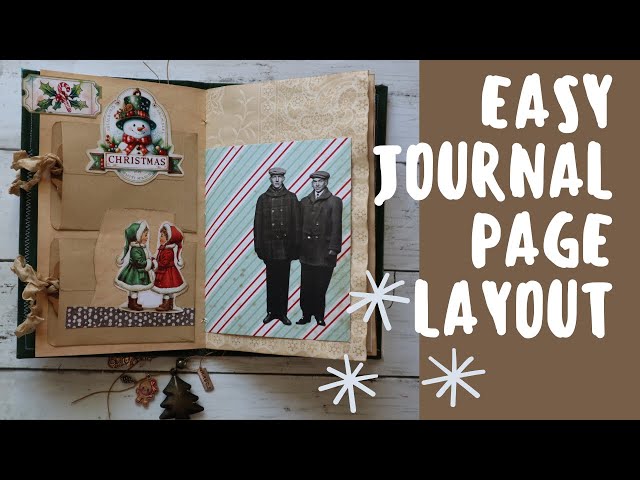 Get Creative With This Simple Double Pocket Journal Page Layout Idea!