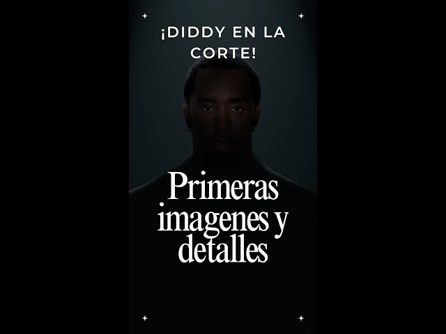 DIDDY EN LA CORTE:  Con uniforme y esposado! Primeras imágenes y detalles