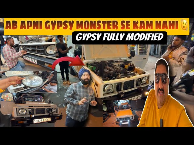 Finally Gypsy Pahuchi KarolBagh | Har kisi k bas k nahi Gypsy ka kaam karna | #maruti #gypsy #modify