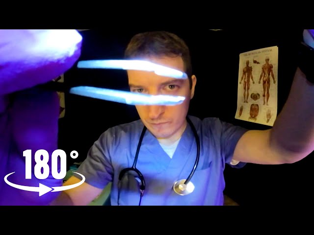 ASMR VR180 | Healing Your Wounds 🤕Face Touching, Soft Voice