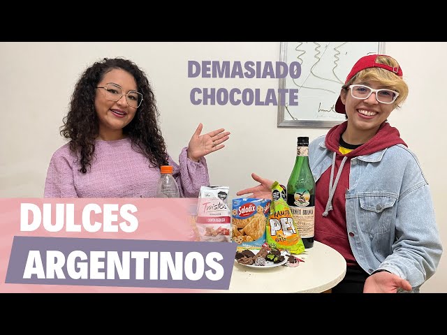 🇦🇷 PROBANDO DULCES ARGENTINOS FT. @danitzaclavijo2  🍫 Dulce de leche por todos lados 😵‍💫 | Soy Lessy