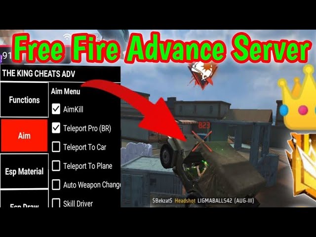 free fire advance saver hack mod menu ob47 update download free 😎😊