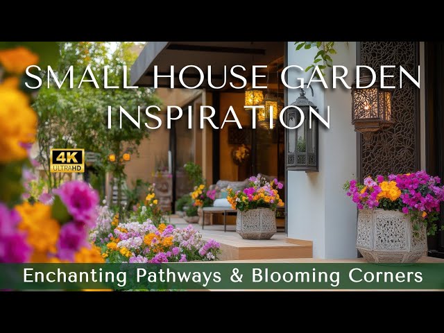 Enchanting Pathways & Blooming Corners: Small House Garden Inspiration for a Serene Outdoor Escape