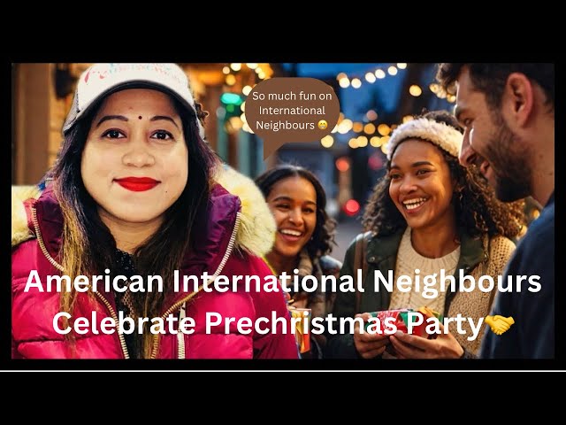 AMERICA'S International Neighbors Celebrate Pre Christmas Together! Must Watch🎄#iowa #usa #jesus