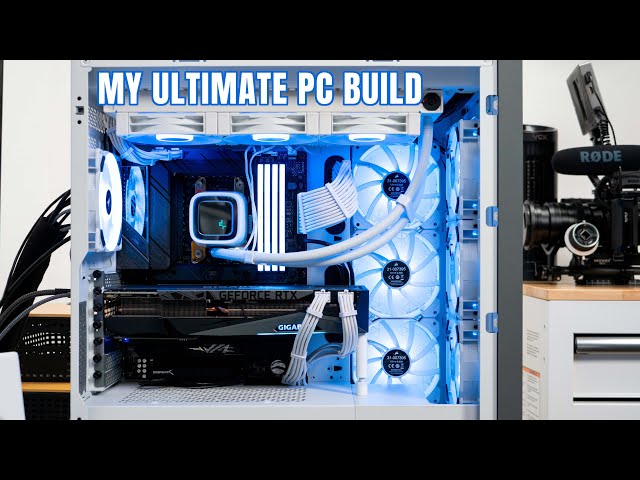 Ryzen 9 7950x, RTX 3080 4K Video Editing PC Build 2024 Time Lapse