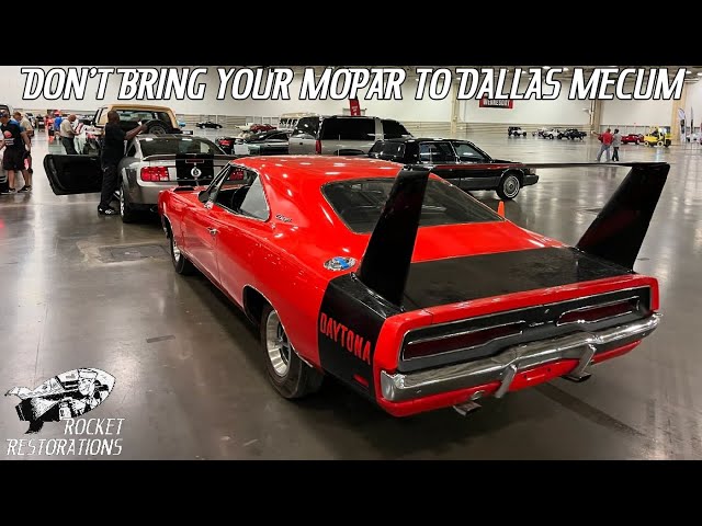 The Great Dallas Mecum Mopar Bloodbath! 49 Mopars And Only 6 Sold! Where Is The Mopar Market?