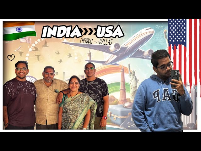 INDIA to USA ✈️ : Chapter 2 Begins ! #travel #vlog