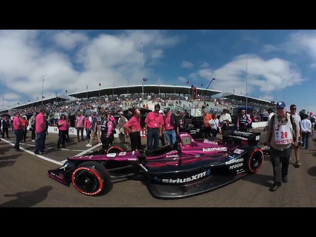 4K/360 IndyCar Gridwalk: 2018 Grand Prix of St Petersburg