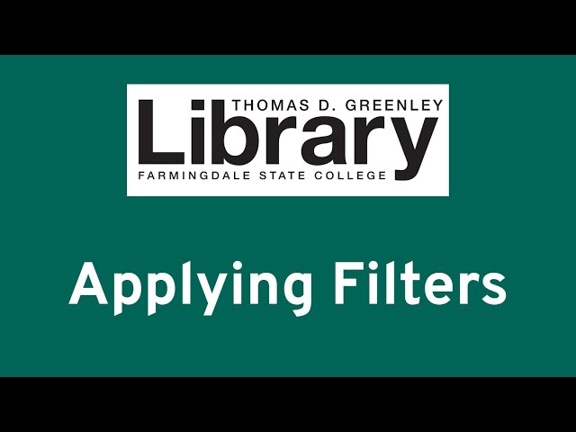 Searching for Resources Using Filters