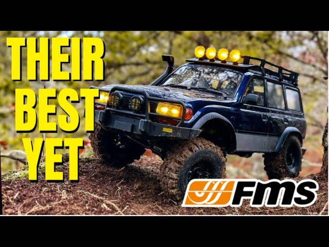 This New RC Crawler Is The Real Deal: FMS FCX10 Pro LC80 Unboxing, Run & Review!