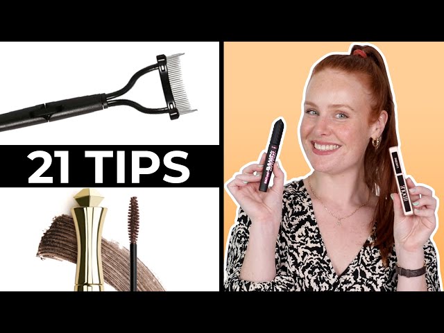 21 Mascara Tips & Tricks You Need To Try | Life Changing Mascara Hacks