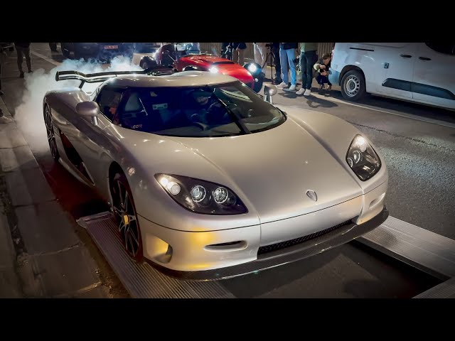 Midnight Delivery of a Koenigsegg CCR in Paris!!!