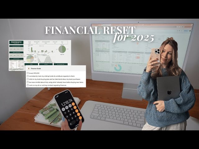 2025 FINANCIAL RESET 💸 financial goals, money reflection & setting up my budget for the new year!