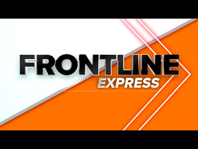 FRONTLINE EXPRESS LIVESTREAM | January 2, 2025 | 2:30PM