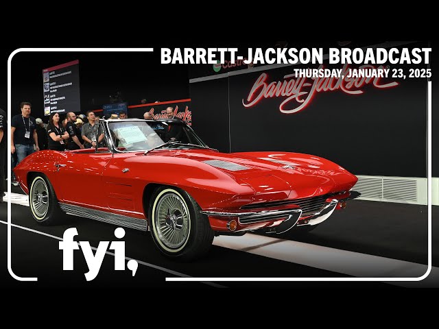 LIVE FYI Thursday Broadcast // Barrett-Jackson 2025 Scottsdale Auction // Thursday, January 23, 2025