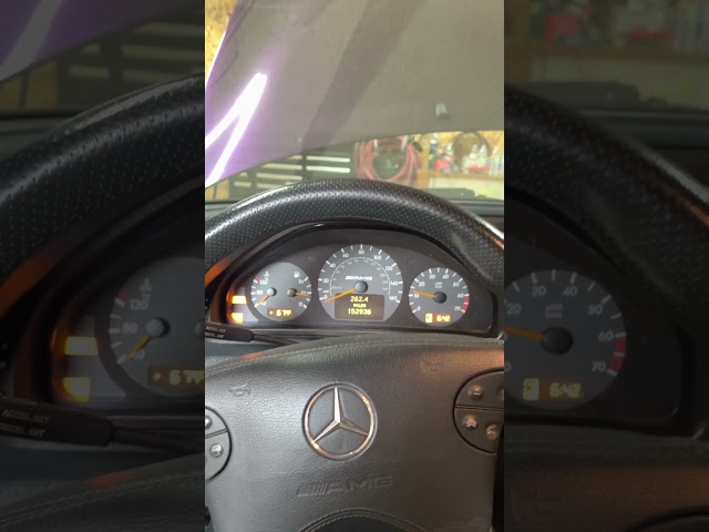 W208 CLK55 AMG M113 NA TO K Conversion First Start Up