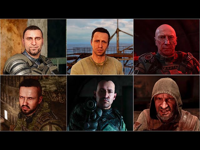 STALKER 2: Heart of Chornobyl - (Tyrant, Faust, Korshunov, Richter, Strelok, Scar) All Boss Fights