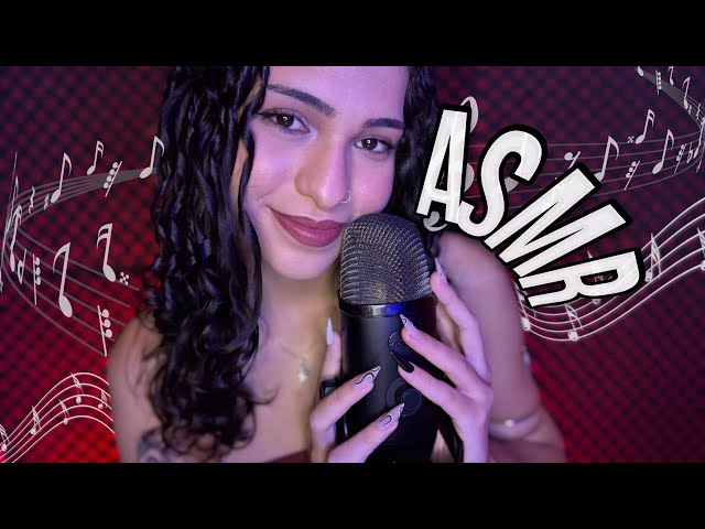 ASMR | CANTANDO MÚSICAS INTERNACIONAIS E NACIONAIS ATÉ VOCÊ DORMIR 😴