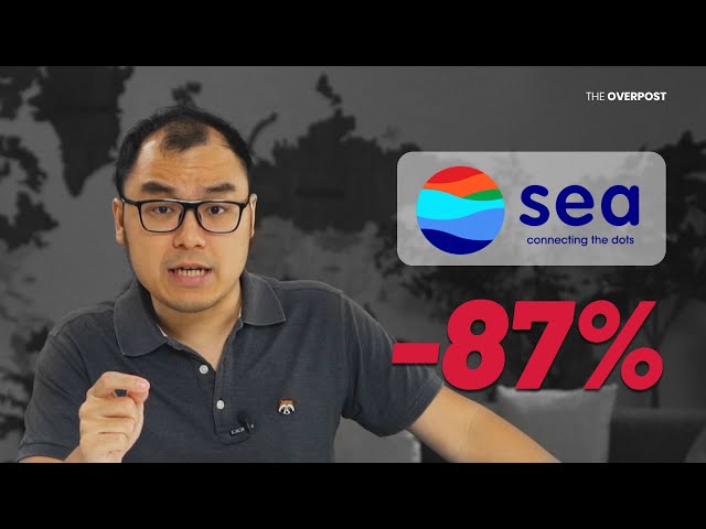 Why SEA (Garena + Shopee + Seabank) CRASHED 87%, then REBOUNDED 47%.