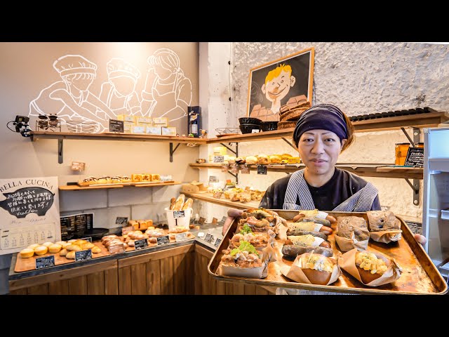 【Osaka】How This Japanese Woman Runs a Bakery from 4 AM Every Day!