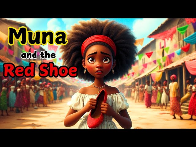 MUNA AND THE RED SHOE | Bedtime Stories for Kids in English | Moral Stories for Kids #folktales