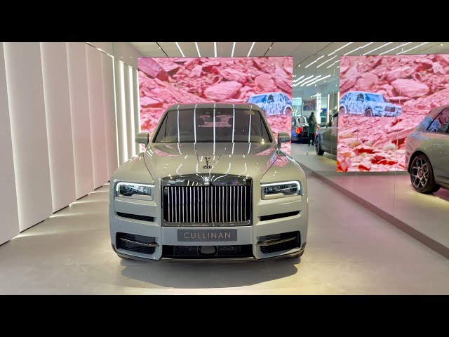 London Mayfair Expensive Luxury Cars Showrooms | London Billionaires Lifestyles - 4KHDR