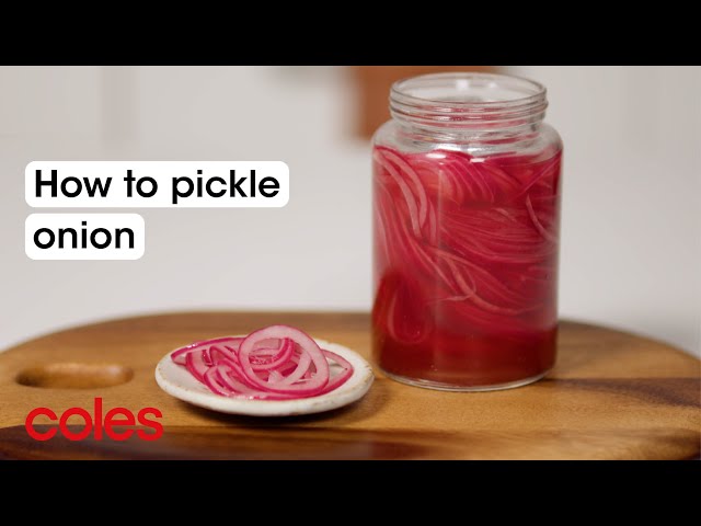 How to pickle onions | Back to Basics | Coles