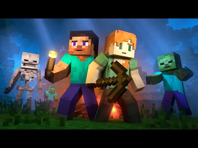 SURVIVAL LIFE (FULL MOVIE) (Minecraft Animation)