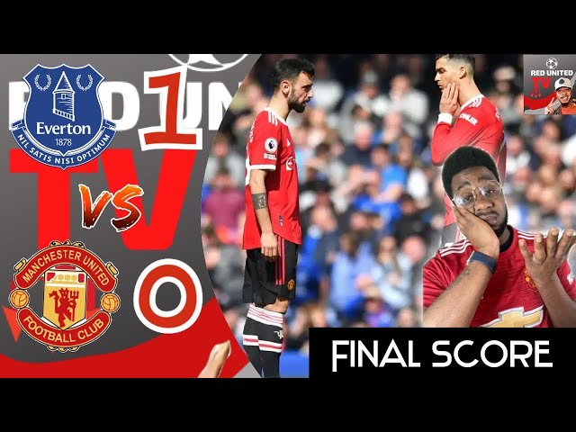 Man United Fan Reacts | Everton 1-0 Manchester United | EVERTON vs MANCHESTER UNITED