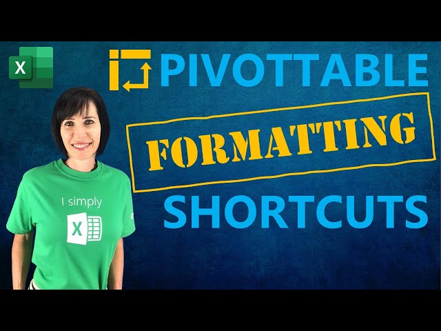 PivotTables - Set Default Layouts & Formatting And SAVE TIME!