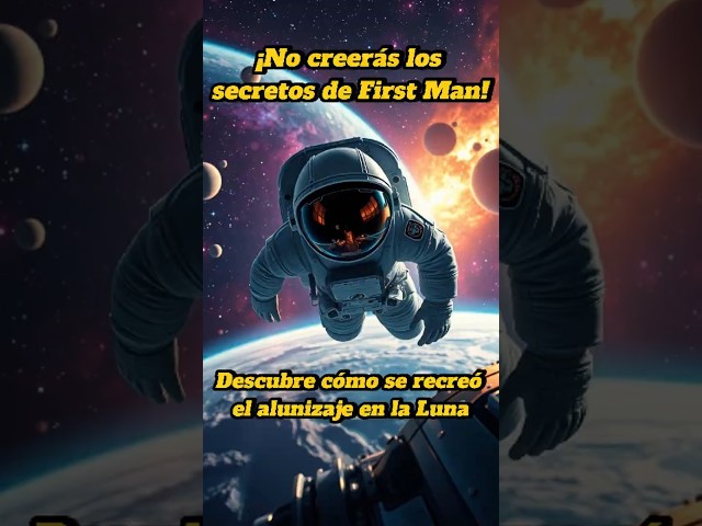 ¡No creerás los secretos de First Man! Descubre cómo se recreó el alunizaje en la Luna